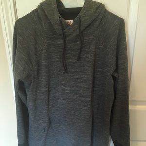 Avalanche Black Grey Hoodie